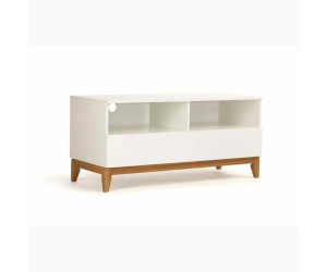 Mesa de TV blanca